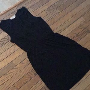 Loft empire waist keyhole dress